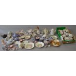 A good mixed lot of doll's ceramics and plastic examples including Art Deco and continental