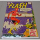 DC comics The Flash volume 1 issue #108 from 1959! Hot title with ongoing TV Series