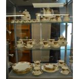 Approx 50 pieces of Royal Albert Old Country Rose including teapot, coffee pot, biscuit jar etc.