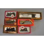 OO Gauge. 6 x tank locomotives, various manufacturers.