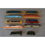 OO Gauge. 9 x fully finished locomotive bodies. Lima & Mainline.