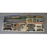 OO Gauge. Hornby. 2 x train sets. High Speed Train & Intercity 225. Overall G some track missing.