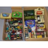 Good lot of assorted boxed and unboxed diecast including Matchbox Models of yesteryear,