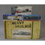 2 Corgi Heavy Haulage models CC12305; 17602 (some water damage to boxes.