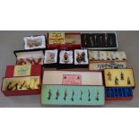 Quantity of boxed toy soldiers,