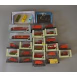 Twenty four boxed Oxford 1:43, mostly Post Office related, diecast models,