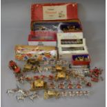 17 x state coach models, including boxed Britains Historical Series, Matchbox, Britains,