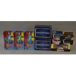 3 Carlton Thunderbirds figures together with 7 Corgi and Anso diecast models including TV related