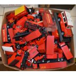 A good quantity of unboxed, mainly Postal related, diecast models by Lledo, Corgi, Matchbox,