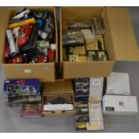 A good lot of assorted diecast including unboxed, Lledo together with a Minichamps, Solido,