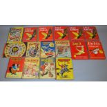 40 vintage annuals, mostly from the 1950s. Includes Eagle annuals, Film Fun, Radio Fun, Lion, etc.