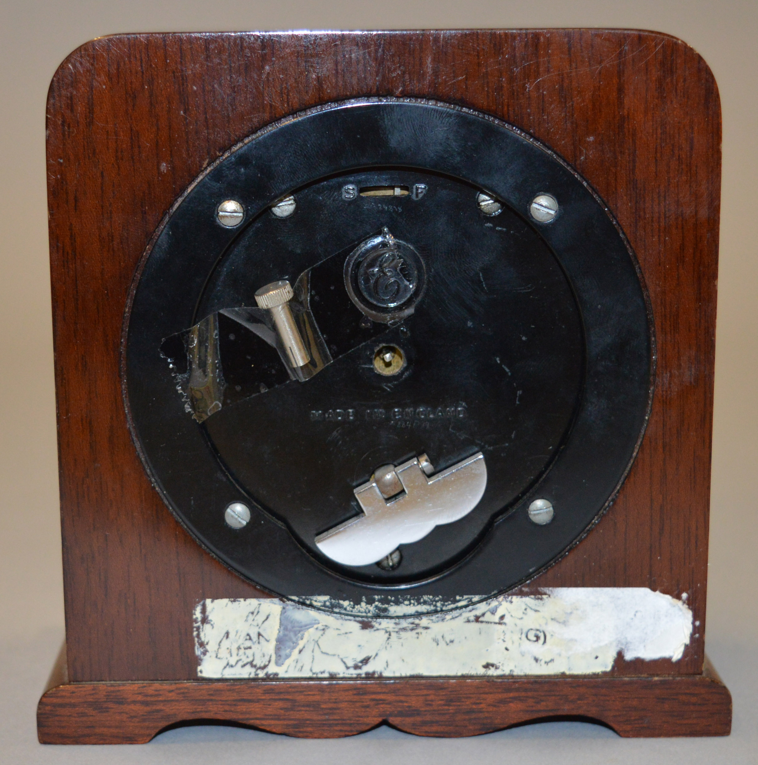 G. H. Pressley & Sons Worthing Elliott bracket clock. - Bild 2 aus 2