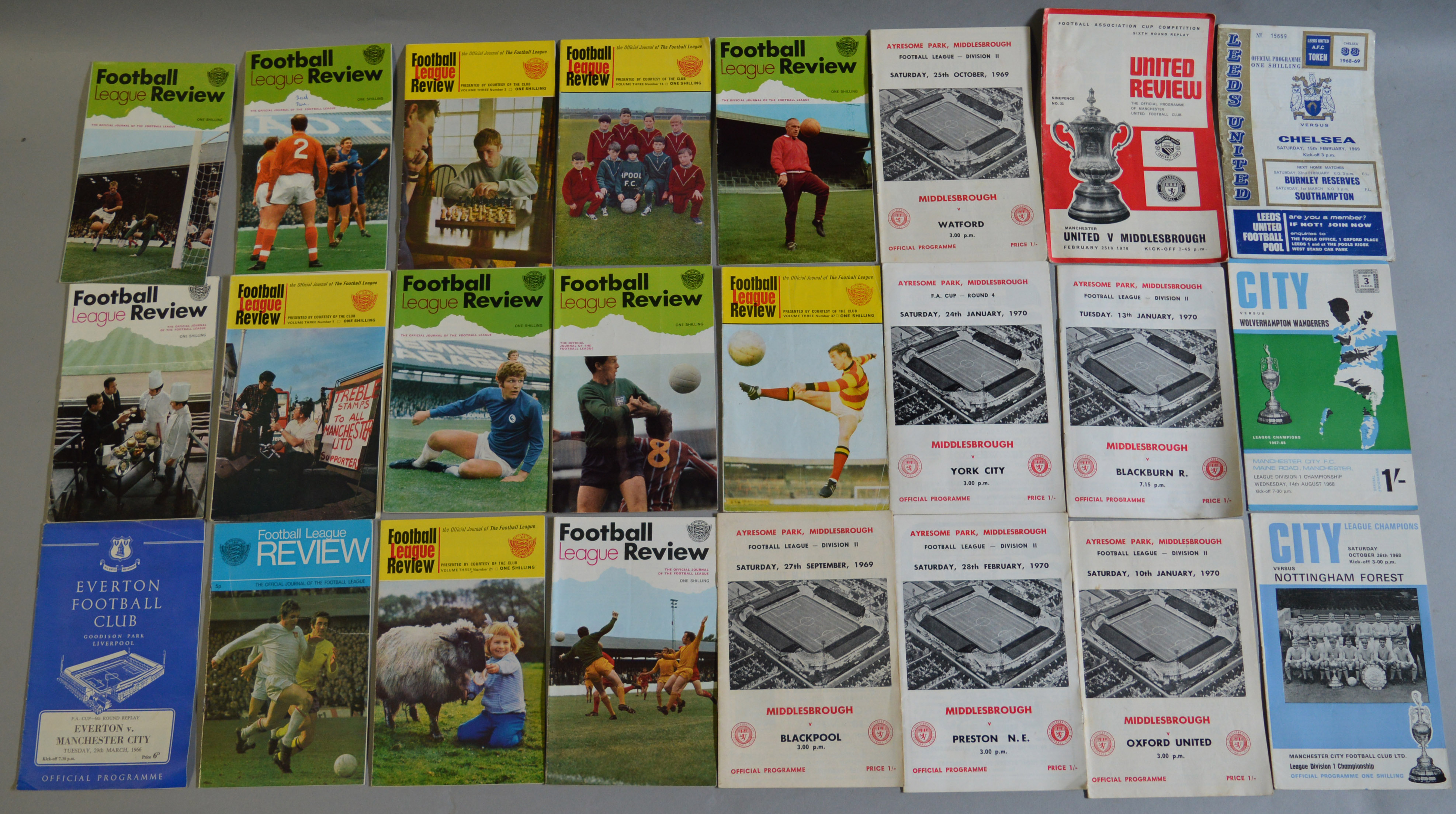 A quantity of assorted football programmes, mostly from the 1960s, includes cup final examples. - Image 4 of 9