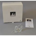 Swarovski Crystal "The Unicorn" Fabulous Creatures Annual Edition 1996, boxed with certificate.