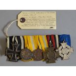 WW1 & WW2 Germany and Third Reich medal group.