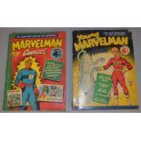 Marvelman Annual and Young Marvelman Annual, both 1954 editions both G/VG.