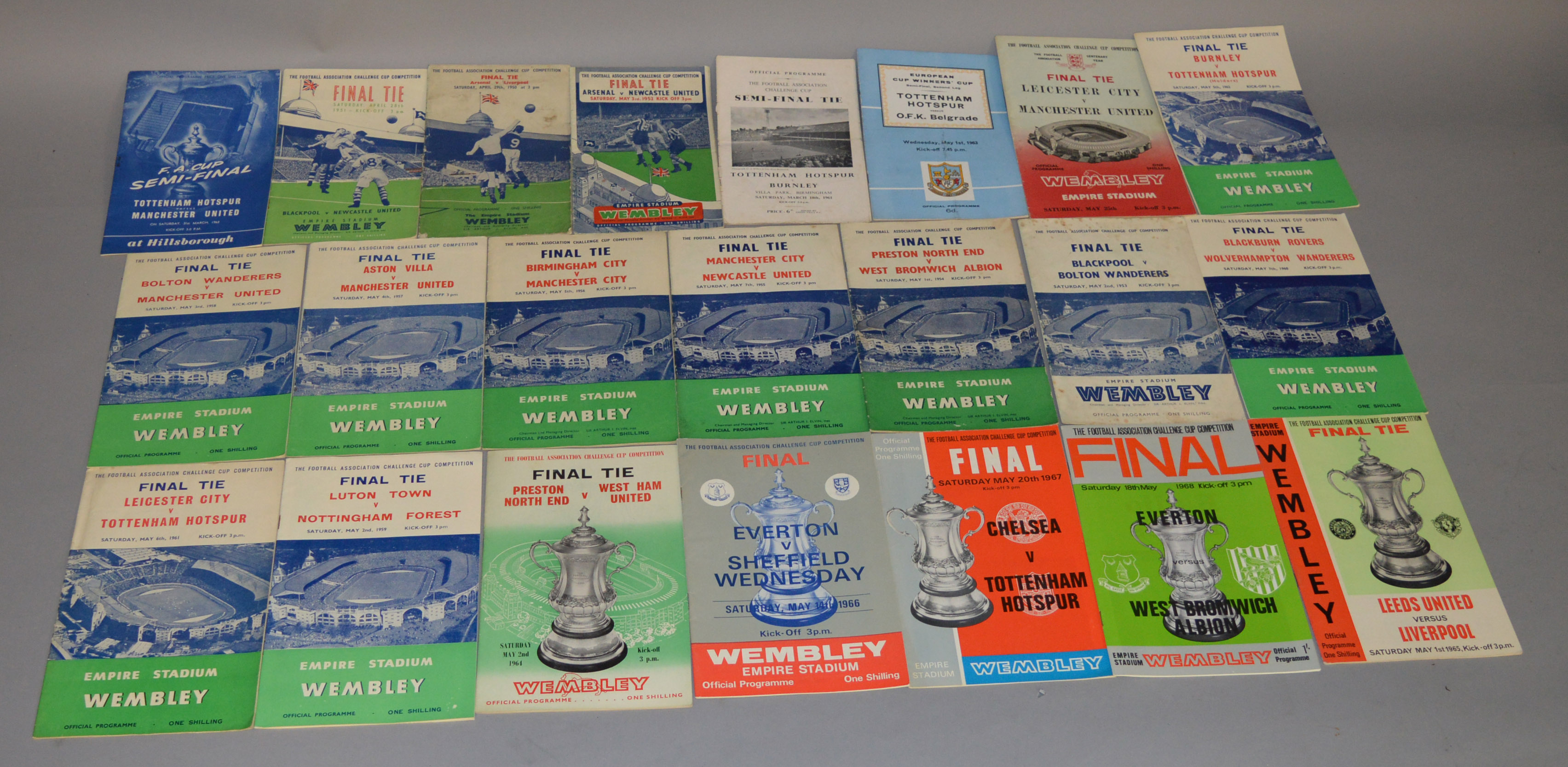 A mixed lot of assorted football memorabilia including FA and other Cup finals and semi finals - Image 2 of 9