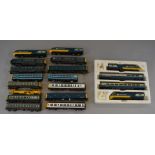 OO Gauge. Good assortment of DMU & HST units. Varying conditions ranging from F to G+ All unboxed.