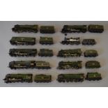 OO Gauge. 10 x Hornby & Tri-ang. repainted/detailed locomotives.