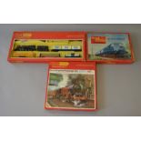 OO Gauge. Hornby/Tri-ang 3 x train sets. RS.52 Pullman train set, missing centre car & track, RS.