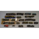 OO Gauge. 15 x assorted locomotives. Mostly weathered/detailed. Varying quality of finish.