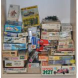 A good quantity of boxed kits, various subjects including examples by Frog, Airfix,