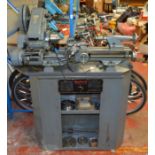 MYFORD SUPER 7 LATHE ON STAND, WITH ADDITIONAL FOUR JAW CHUCK,