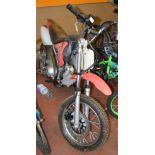 POLICE: A mini motocross bike [NO RESERVE] [VAT ON HAMMER PRICE]