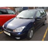 FORD FOCUS 2.0i 16v Ghia registration BT02 ZFV. 24,000 miles approx, petrol, manual.