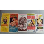 5 Australian Day-bills (13 x 30 inch) Oliver, Captain Sinbad, IT came from Outer Space RR,