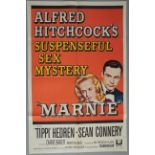 Alfred Hitchcock film posters and lobby cards.