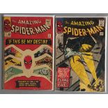 Marvel Comic Amazing Spider-Man Nos. 30, 31. Includes first appearance of Harry Osborn.