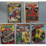 5 Marvel Comics Amazing Spider-Man Nos. 111, 112, 113, 114, 115.