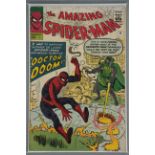 Marvel Comic Amazing Spider-Man No. 5. Art by Steve Ditko.