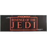 Lucasfilm 1982 "Revenge of the Jedi" advertising supplement to Variety double-sided print featuring