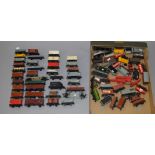 OO Gauge. Hornby Dublo. 65+ Assorted rolling stock.