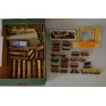 OO Gauge. Hornby Dublo. Quantity of assorted rolling stock, 3-rail track & accessories.