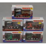 Five boxed Corgi 1:50 scale limited edition Tractor Units, CC13244 DAF 'R.