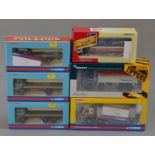 Six boxed Corgi 1:50 scale limited edition trucks,