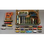 OO Gauge & H0 scale 7 x locomotives together with 40 x assorted rolling stock.
