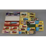 A good quantity of boxed Corgi Turcks in various liveries.