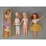 An unboxed, clothed 28cm Sindy doll,