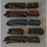 OO Gauge. Hornby Dublo. 6 x play worn 3 - rail locomotives.