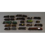 OO Gauge. 15 x unboxed locomotives. Mostly repainted / weathered & added detail.