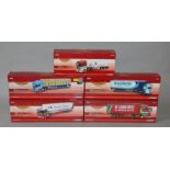 Five boxed Corgi Hauliers of Renown 1:50 scale limited edition trucks, CC13430 MAN 'John Mitchell',