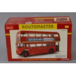 A boxed Sunstar Routemaster Bus 2908 'RM870 The First Production Leyland Routemaster' in red,