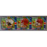 Three boxed Action Man '40th Anniversary' Footballer sets,