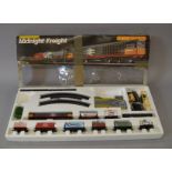 OO Gauge. Hornby Midnight Freight train set. Overall G in P/F box.