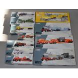 11 x Corgi Heavy Haulage & Building Britain models. All G/VG Some Ltd Editions.