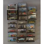 25 x Corgi classics & Lledo Ltd diecast models, includes James Bond models. Overall G/VG boxed.